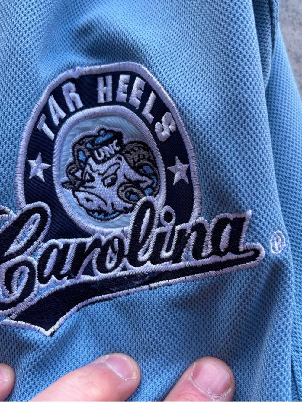 Vintage 90s University Of North Carolina Baseball Jersey Script - Picture 4 of 7